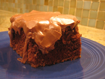 Chocolate Cake with Chocolate Fudge Frosting